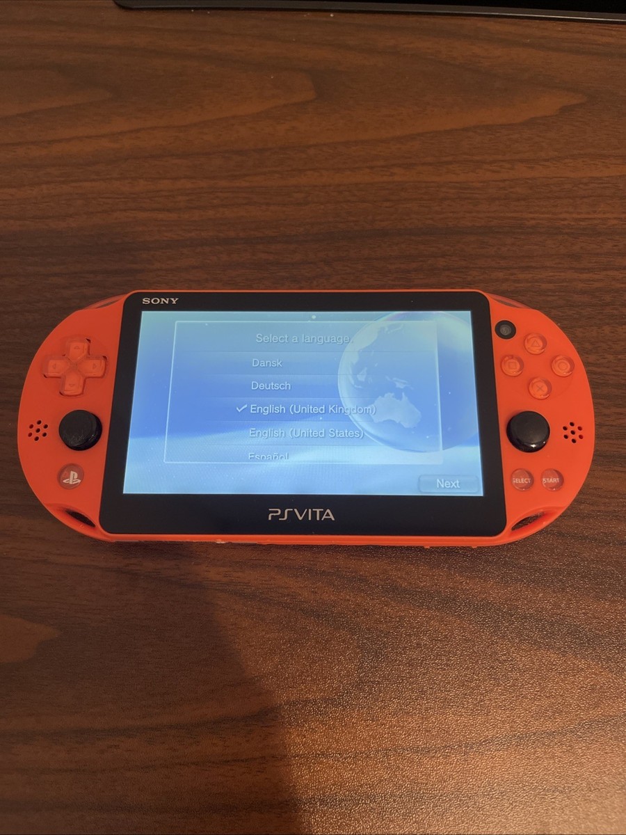 3657 PlayStation Vita 2000 Orange For Parts | eBay