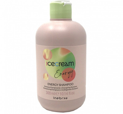 INEBRYA ENERGY ENERGIZING SHAMPOO 300ML PROFESSIONAL WEAK AND STRESSED SKIN