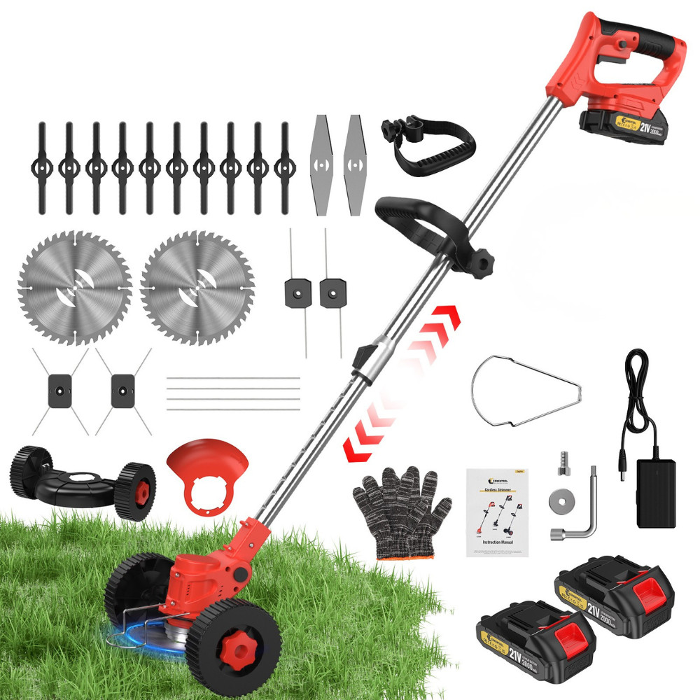 Tondeuse électrique 36V sans fil pour tondre les grands jardins sans panne de batterie