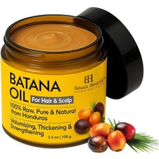 Raw Batana Oil for Hair Growth - 100 Pure, Organic 3.5 fl oz Batana from Hondur