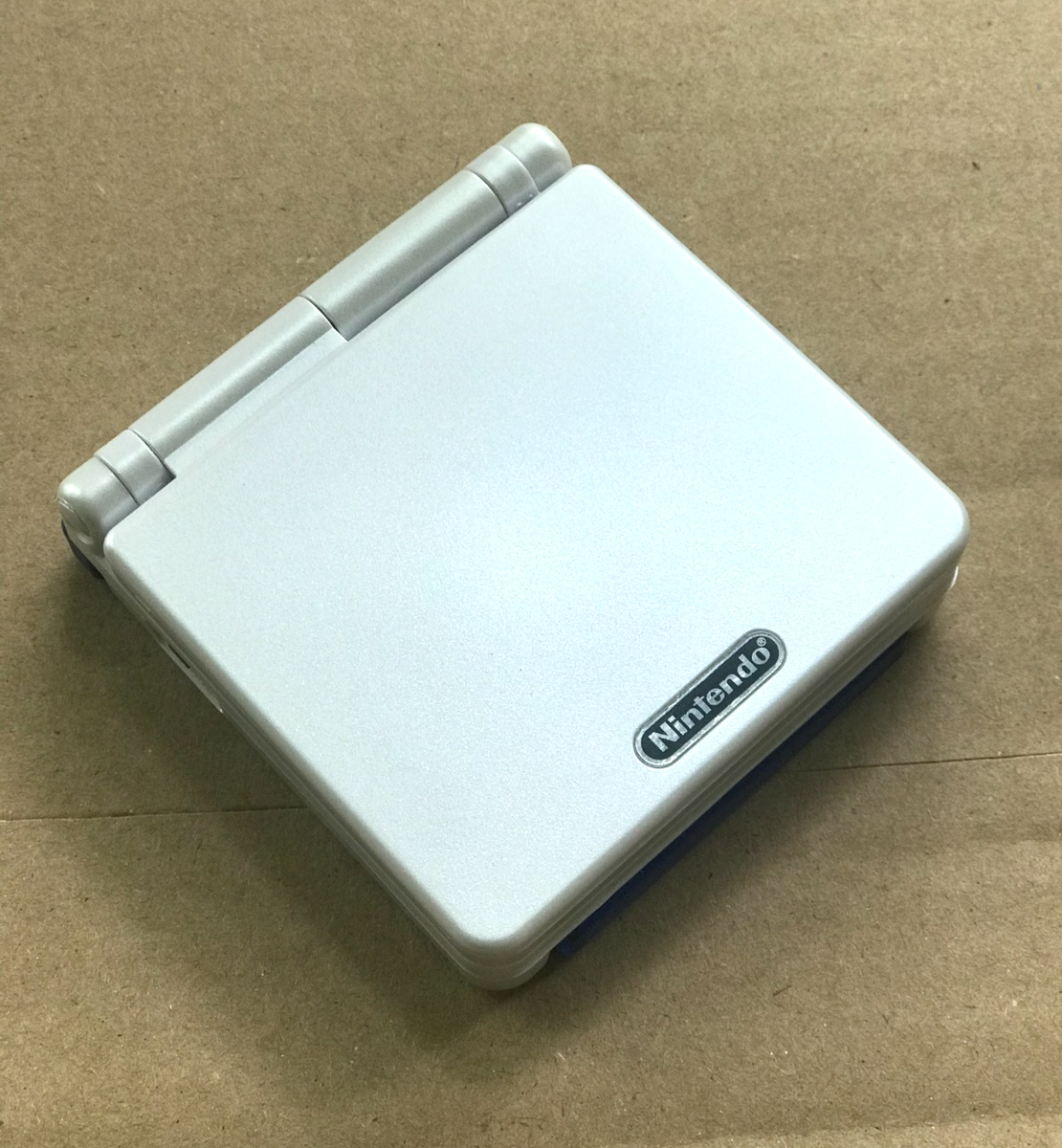 Nintendo Game Boy Advance GBA SP System Pearl White AGS 001