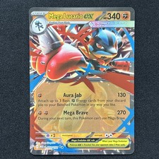 Pokemon Mega Lucario ex - Doppia Rara ME01: Mega Evoluzione 077/132 Near Mint 