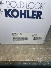 KOHLER Draft Matte Black 18" Towel Bar Frame - K-22561-BL