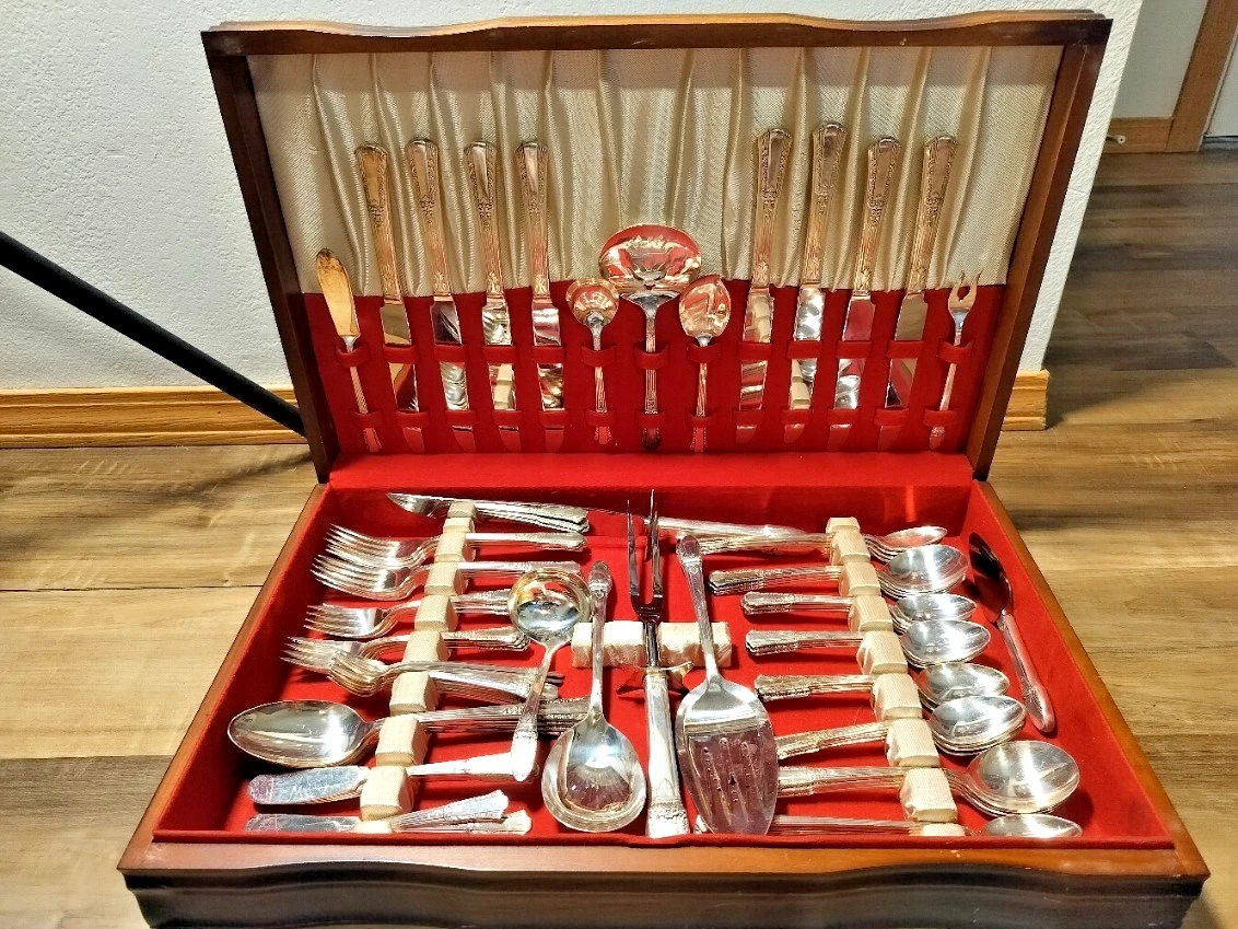 Wm. Rogers & Son Antique US Silver-Plated Flatware for sale | eBay