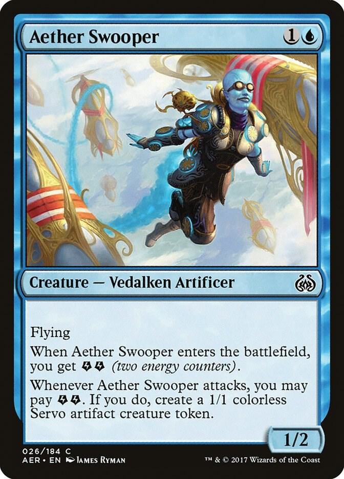 Aether Swooper 26 Common Aether Revolt Magic: The Gathering Lightly Played
