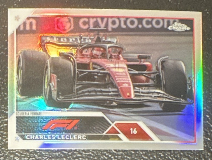 2023 Topps Chrome Formula 1 F1 Charles Leclerc Refractor  #110