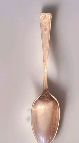 Carthage by Wallace Sterling Silver Teaspoon Spoon 5 3/4" Monogram damaged