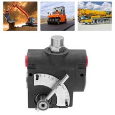 Hydraulic Adjustable Variable Flow Control Valve 0-30GPM 3/4 NPT FC51 Side-Port