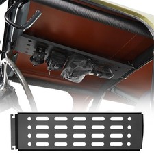 Fit Jeep Wrangler Yj 1987-1995 Front Steel Overhead Molle Panel Pouches Storage Fit Jeep Wrangler Yj 1987-1995 Front Steel Overhead Molle Panel Pouches Storage