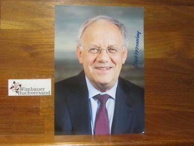 Original autograph Johann N. Schneider-Ammann, Vice President of Switzerland 254670