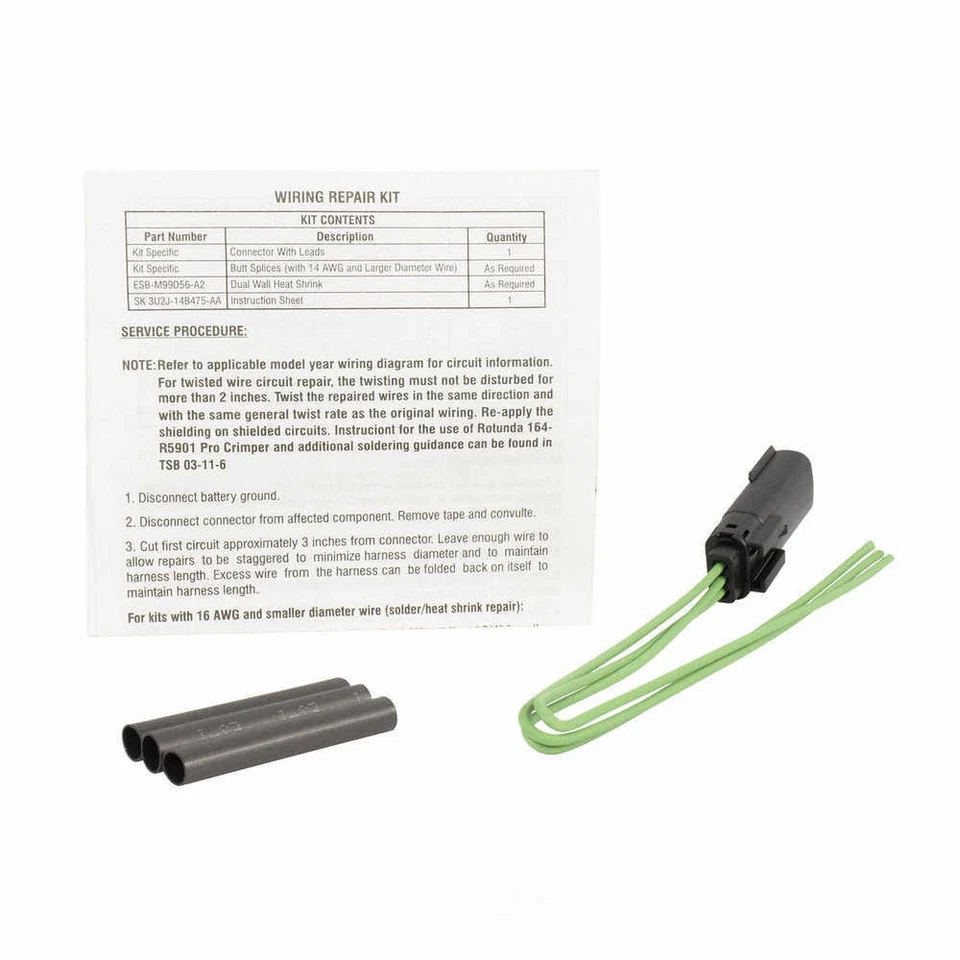 Conector pretensor cinturón seguridad Motorcraft WPT-1180 Foto 4 de 4