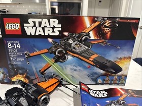 LEGO Star Wars: Poe's X-Wing  (75102) No Mini Figures W/Box & Instructions
