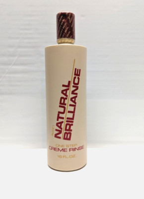 Avon Natural Brilliance One Step Creme Rinse 16 oz 1986 Brand New Sealed