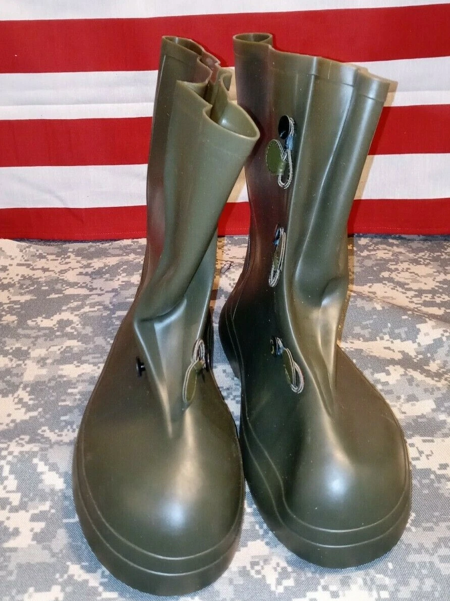 Green galoshes sale