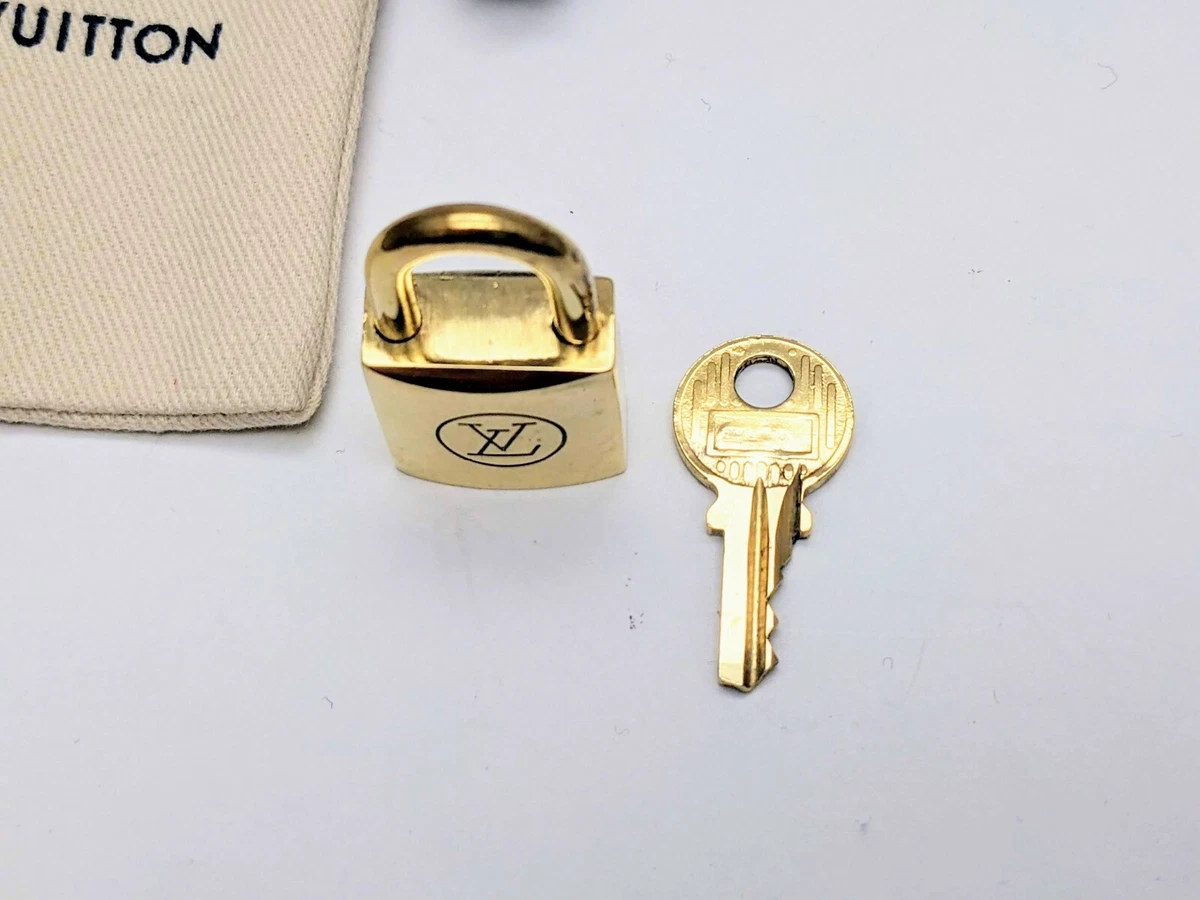 New Louis Vuitton Metal Gold Lock With Key For Handmade Bag –  chaofabricstore