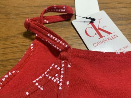 Calvin Klein donna (X-SMALL) CK One micro bralette sfoderata nuova con etichette QF5727-602 - Foto 9 di 10