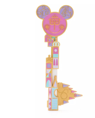 Mickey Mouse The Main Attraction Key it s a small world 4/12 Ltd Release NEU