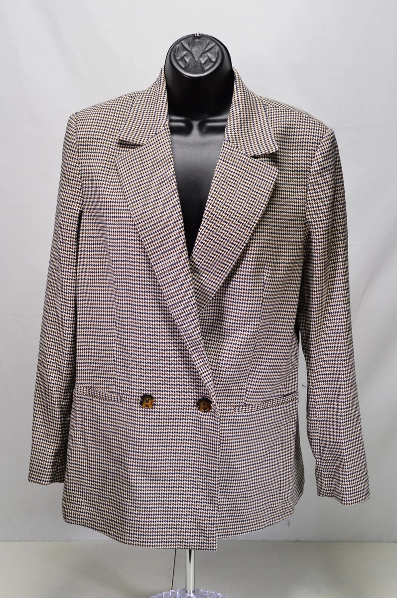 Mango check coat discount