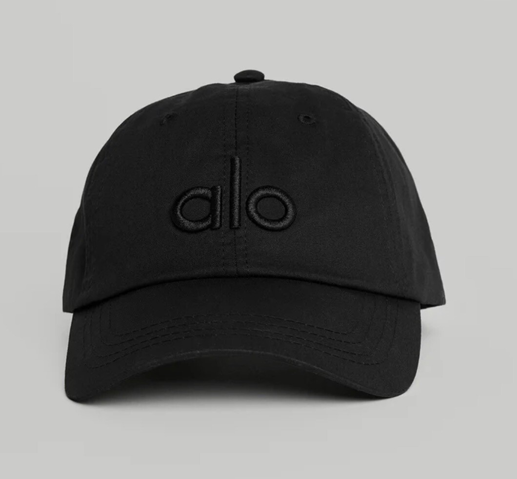 【完売前に!!】ALO Yoga Off-Duty Cap Alo Yoga Off-Duty Cap Black Adjustable Hat New with Tag
