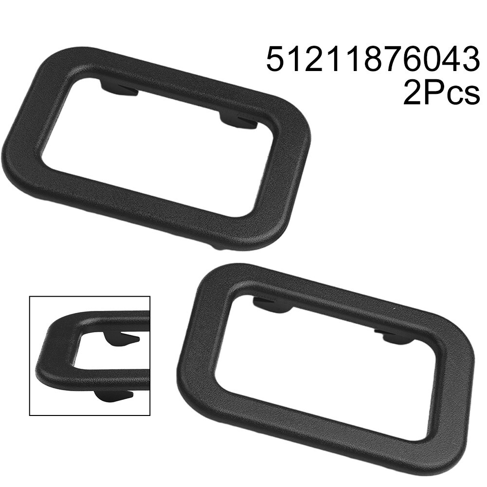 Useful Door Handle Trim Parts Replacement 2x/set 51211876043 Accessories