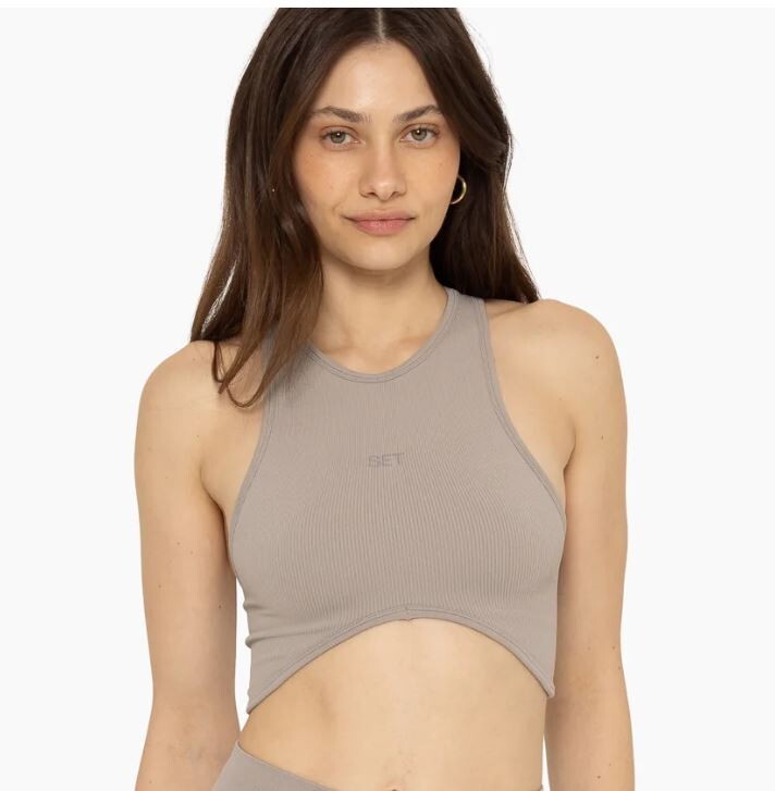 Set active Sculptflex High Neck Angle Bra in Breeze, Women's