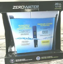 ZeroWater 20 Cup Pitcher Premium 5-Stage Filtration ZD-20RP-N