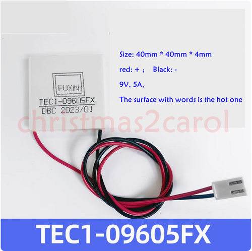 NEW Refrigeration Chip TEC1-09605FX Cooler Peltier Module for Wine cooler Fridge