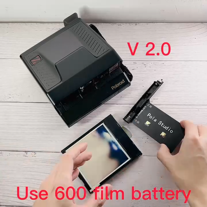 PolaStudio*Polaroid itype/600 film to spectra camera adapter V