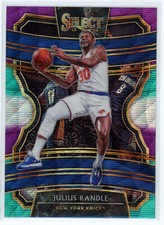 Julius Randle 2019-20 Panini Select Concourse Tri Color Prizm SP #5 Knicks