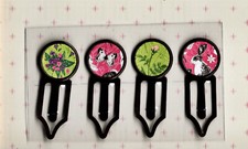 Graphic45 SPRING IS IN THE AIR 101 Antique Copper 4 Metal Clips HANDMADE