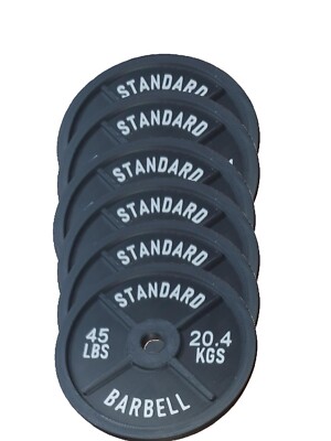 Customizable Barbell Weight Plate Drink Coasters Trainer Gym Gift Pack of 6