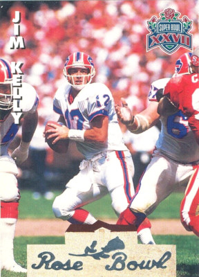 1993 HEADS-&-TAILS Jim Kelly BILLS Miami HURRICANES HOF