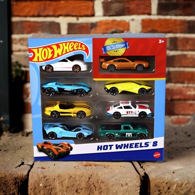 Hot Wheels Autos Konvolut Kinder Spaß Spielzeug Fahrzeuge verschiedene Autos 8er Pack Sammlungen