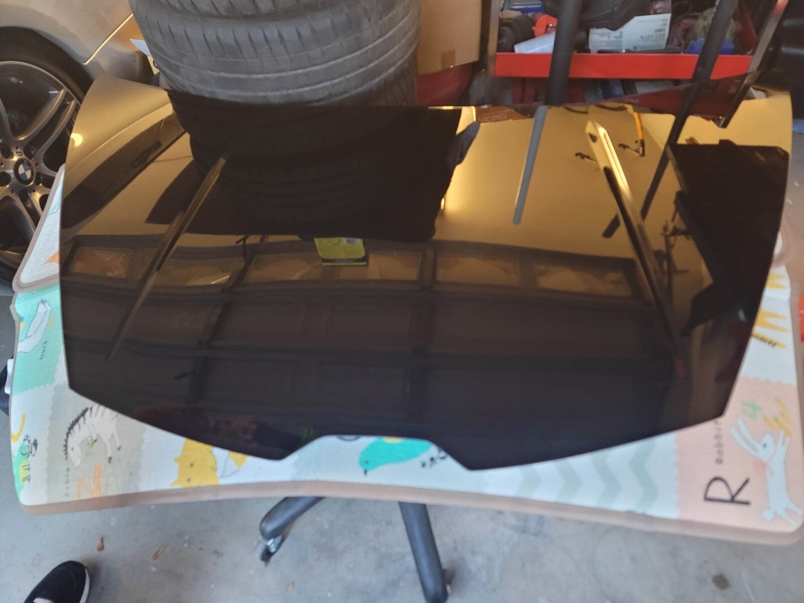 2016 LAMBORGHINI HURACAN HOOD OEM USED LIKE NEW BLACK