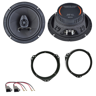 Ground Zero GZIF 6.5 16,5 cm Koaxial Einbauset für Astra F G Calibra Meriva A