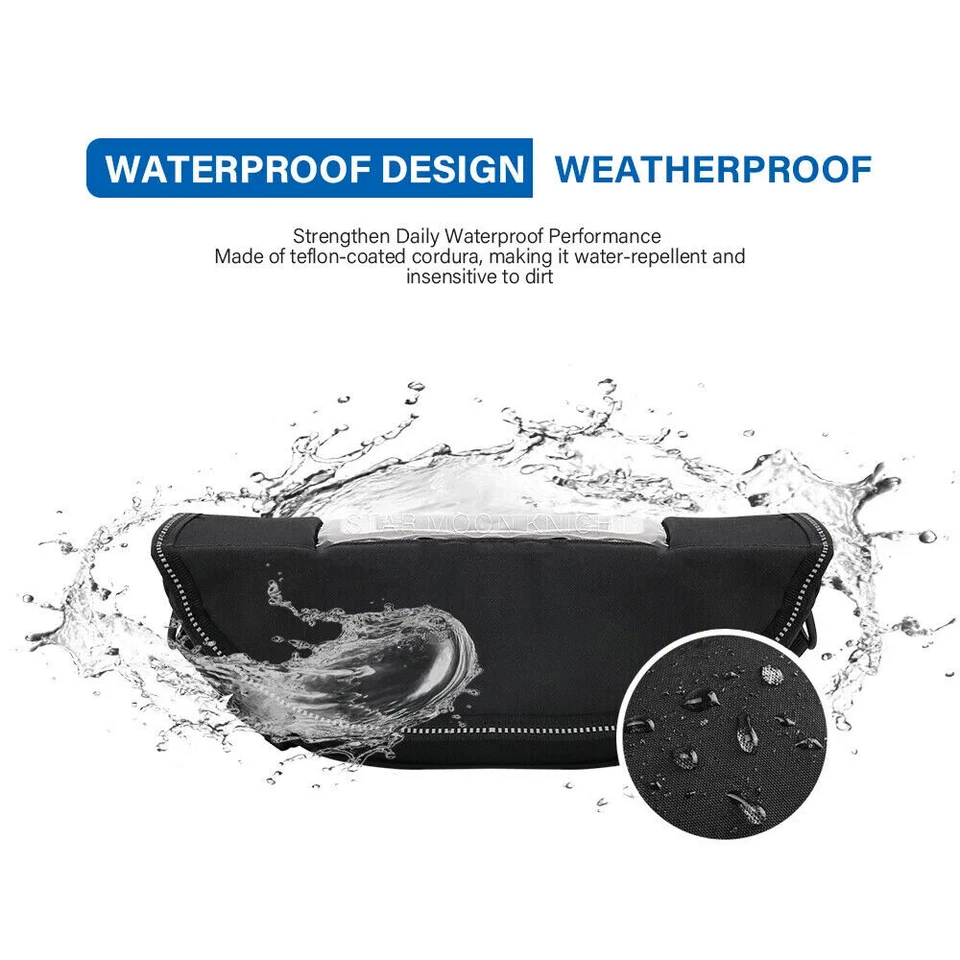 For Honda CB500X CB500F Waterproof Bag Storage Handlebar bag Travel Tool bag — 第 4/4 张图片