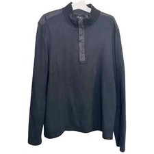 Boss Hugo Boss Black 1/4 Zip Pullover Sweater Size Large NWOT