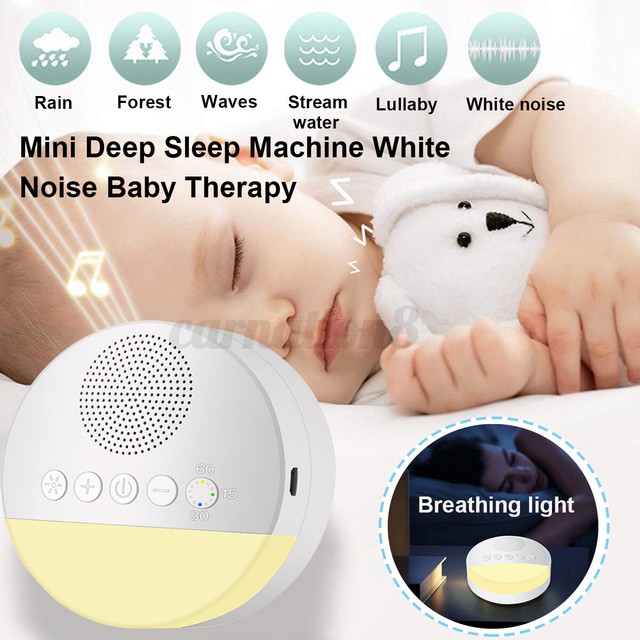 White Noise Machine Sleep Sleep Soother USB Charging Baby 6 NATURAL