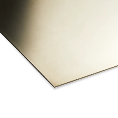 Plaque En Laiton 2 Mm CuZn37 MS63 - Photo 1/4