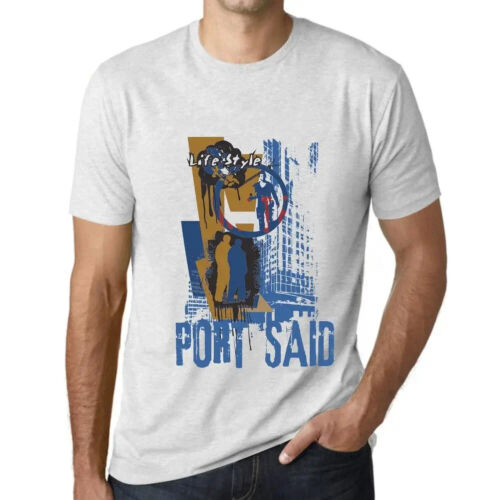 Męska koszulka z grafiką Port said styl życia – Port Said Lifestyle - Zdjęcie 1 z 7
