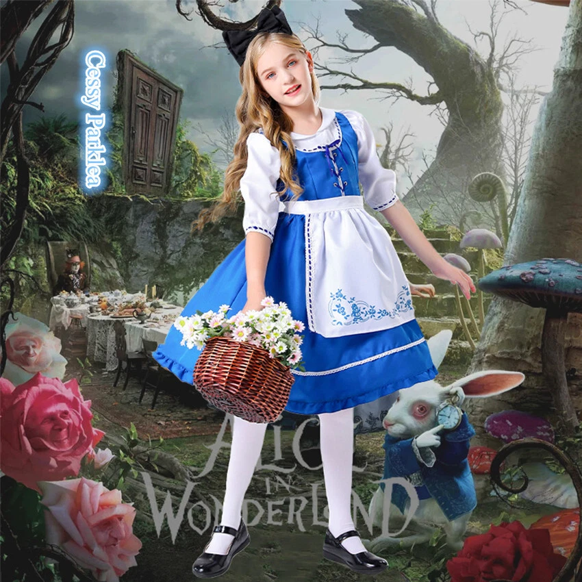 W-N1-1 Alice in Wonderland Deluxe Alice Girl Costume