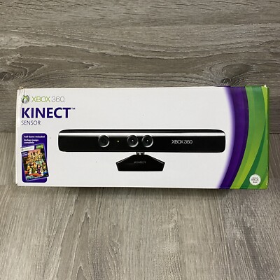 Microsoft Xbox 360 Kinect Motion Sensor Bar In Box No Game No Power Cable