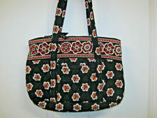 VERA BRADLEY PIROUETTE Little Betsy Tote Purse 11 x 8 x 3 GUC