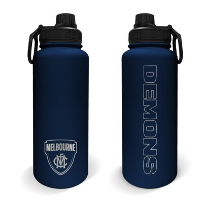 AFL Stainless Steel 960mL Drink Bottle - North Melbourne Kangaroos