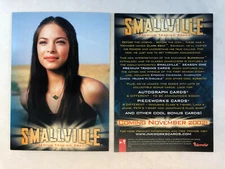 CHEAP PROMO CARD: SMALLVILLE SEASON 1 Inkworks 2002 #P-i Website Offer