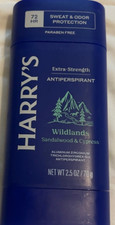 Harry's Extra Strength Wildlands Sandalwood  Cypress Scent Antiperspirant 2.5oz