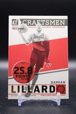 Damian Lillard, Portland Trailblazers, 2019-20 Donruss, Craftsmen Press Proof #8