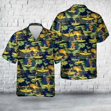 US Marine Corps Force Recon Scuba Hawaiian Shirt