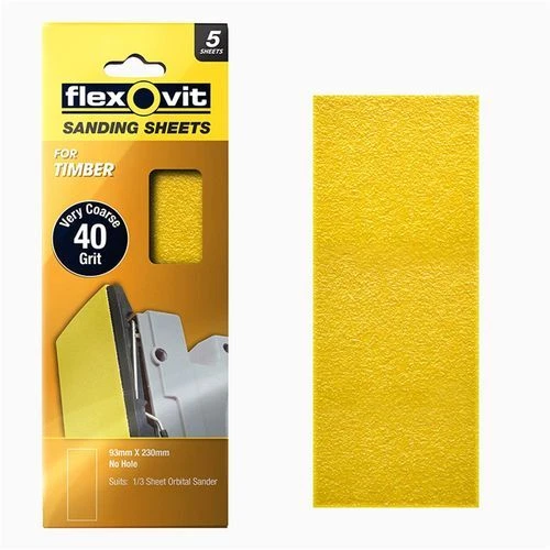 Flexovit cheap sanding sheets
