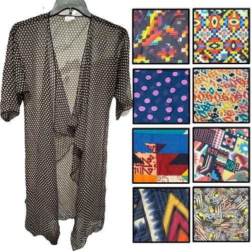 LuLaRoe Damen Shirley Kimono durchsichtige Abdeckung - Bild 1 von 48